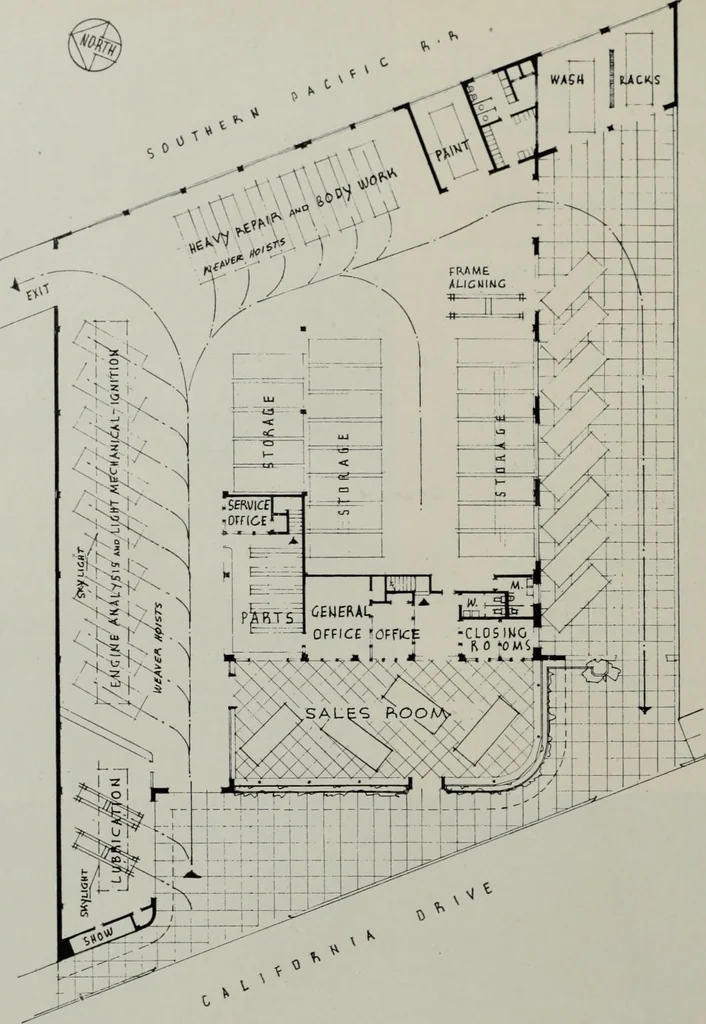 An illustration from Architect and engineer, 1905, leaf 265