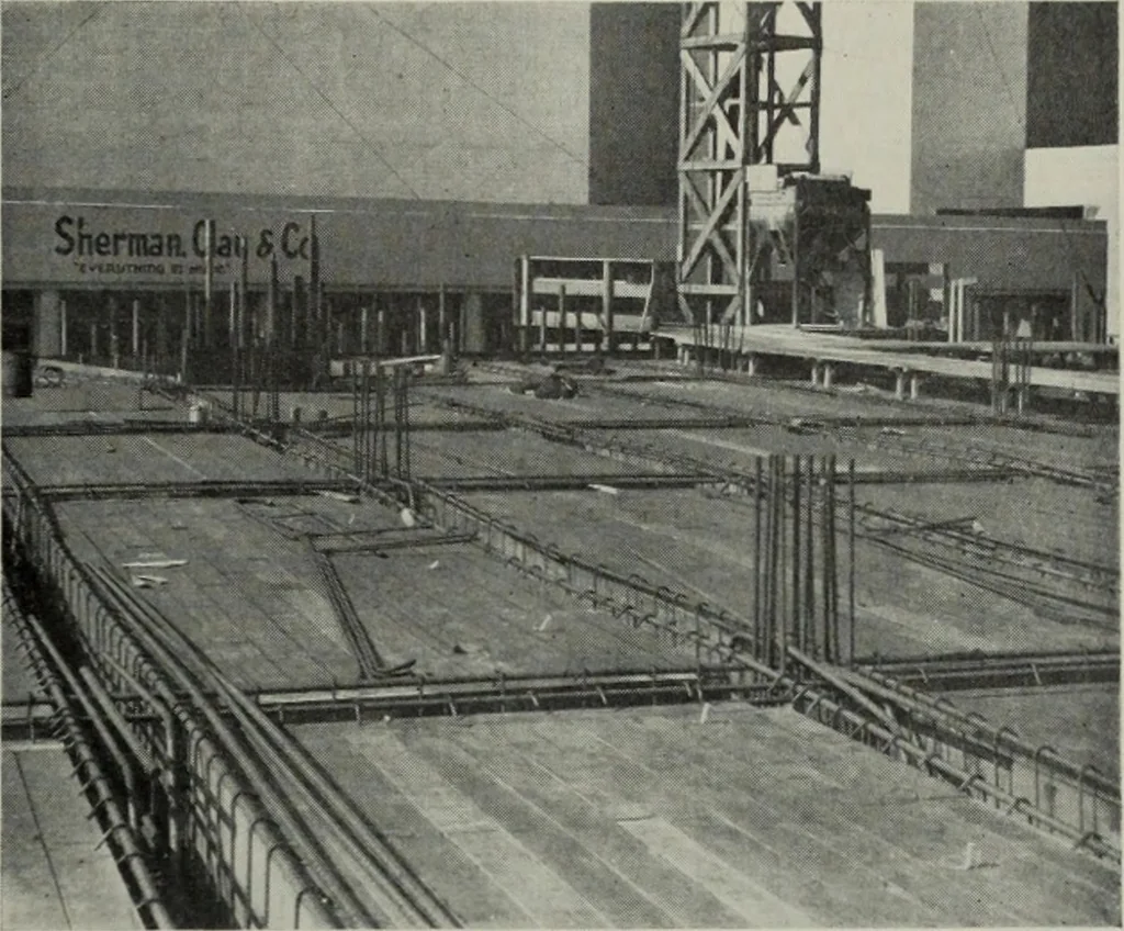 An illustration from Architect and engineer, 1905, leaf 270