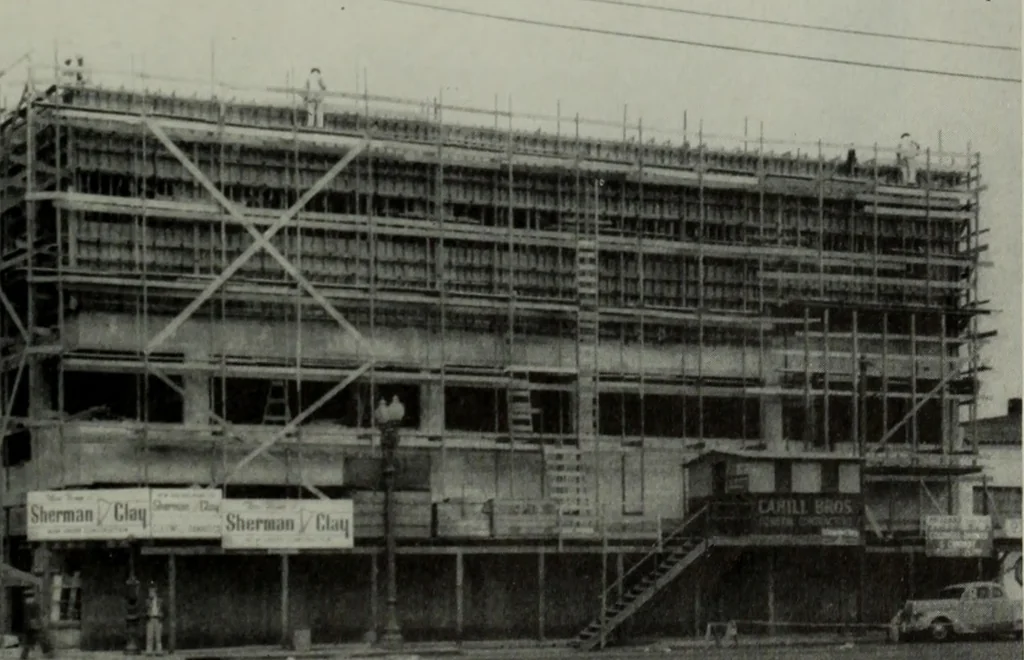 An illustration from Architect and engineer, 1905, leaf 270