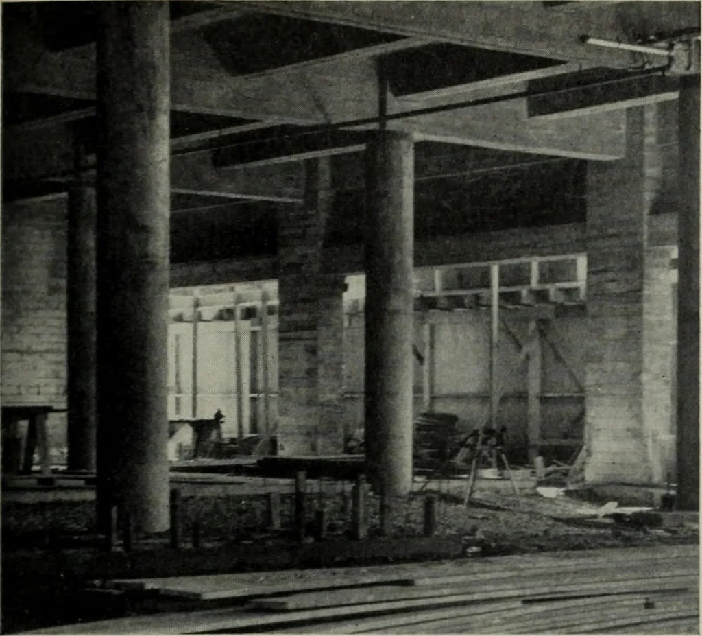 An illustration from Architect and engineer, 1905, leaf 274