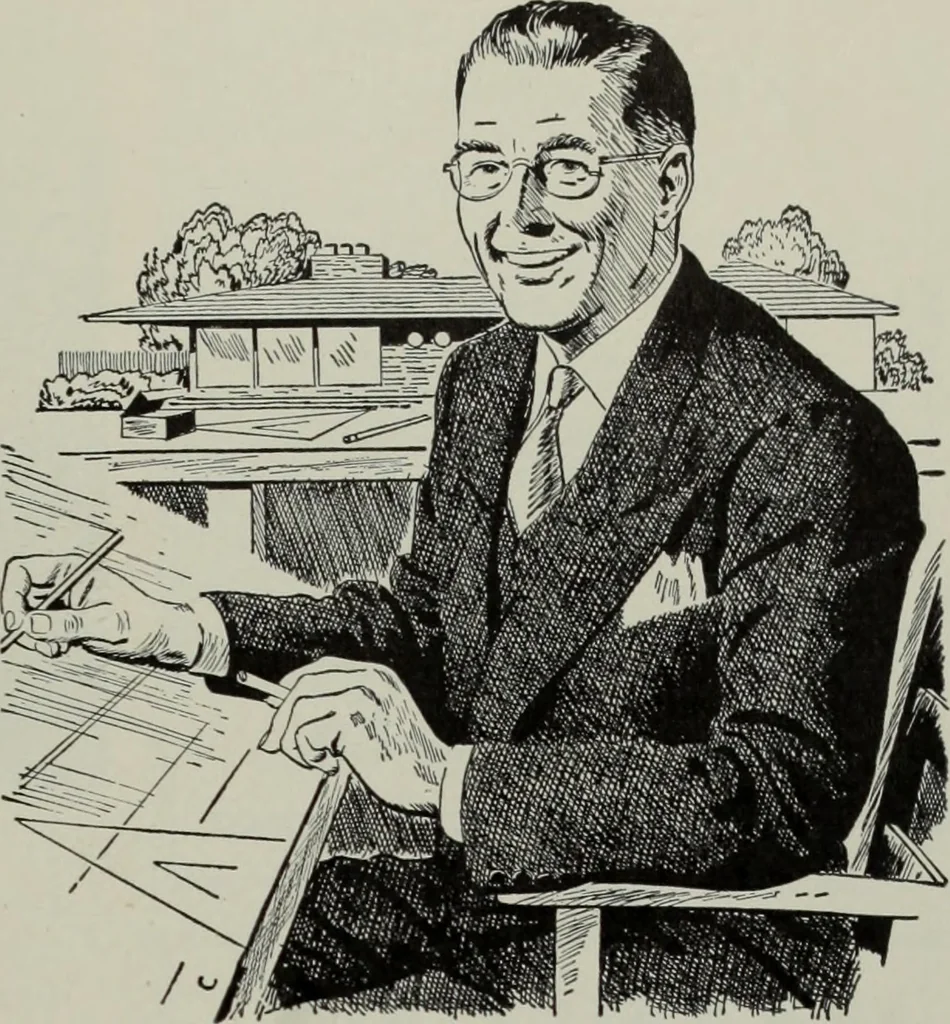An illustration from Architect and engineer, 1905, leaf 278