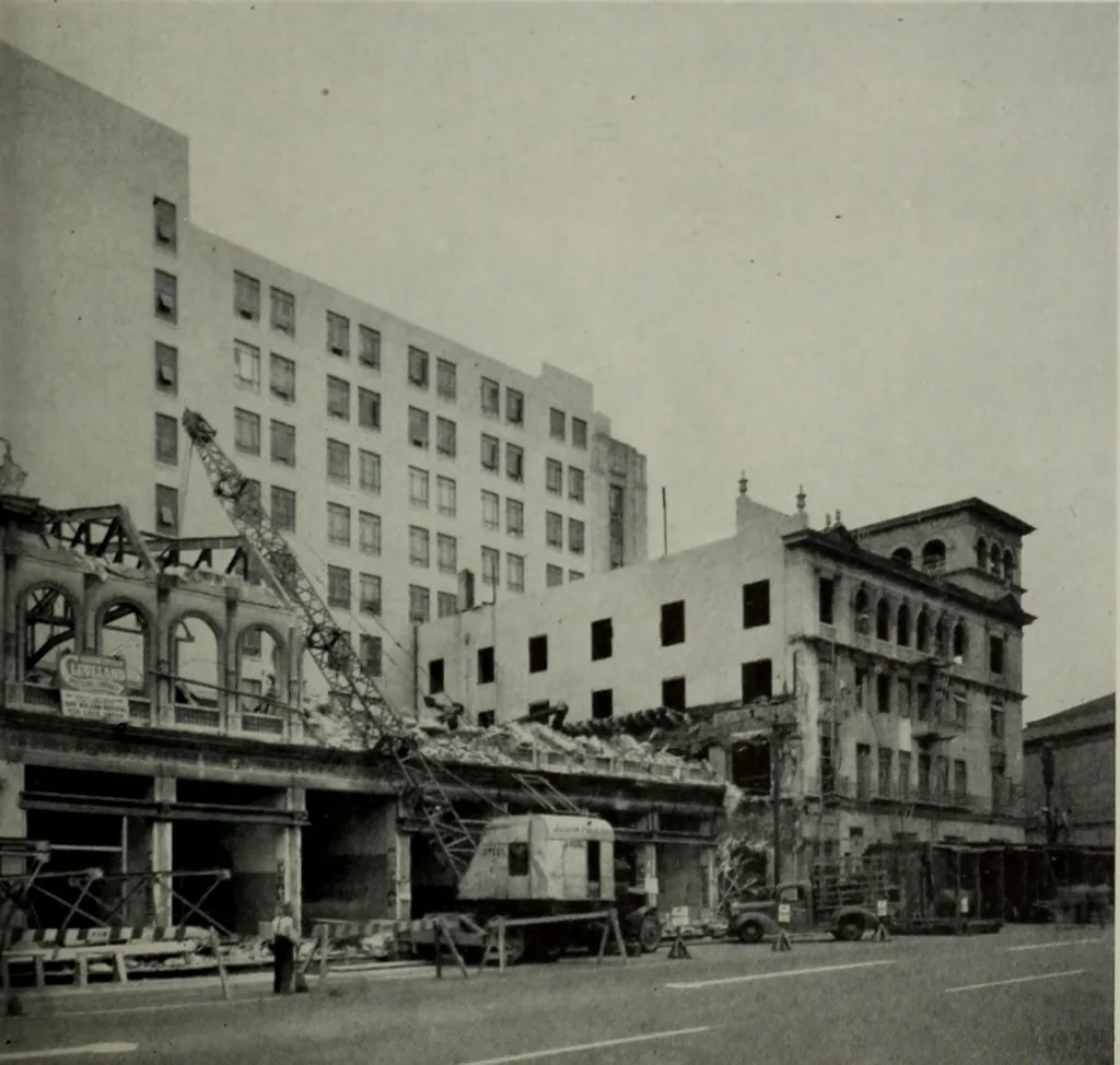 An illustration from Architect and engineer, 1905, leaf 362
