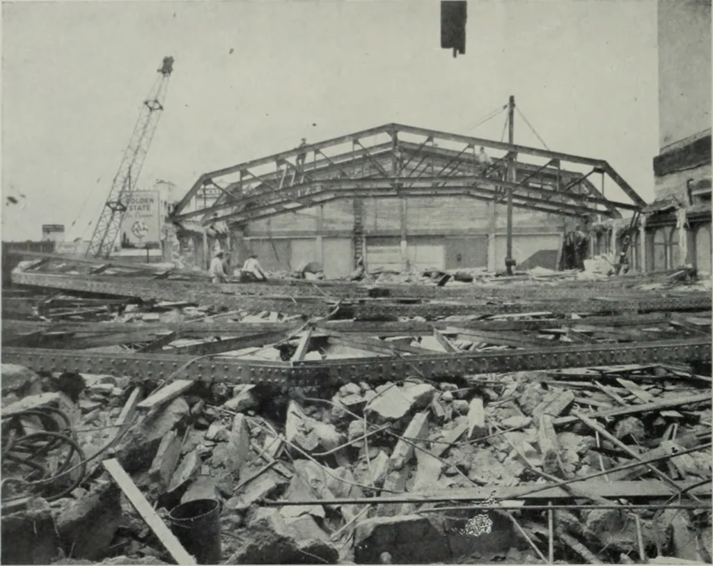 An illustration from Architect and engineer, 1905, leaf 363
