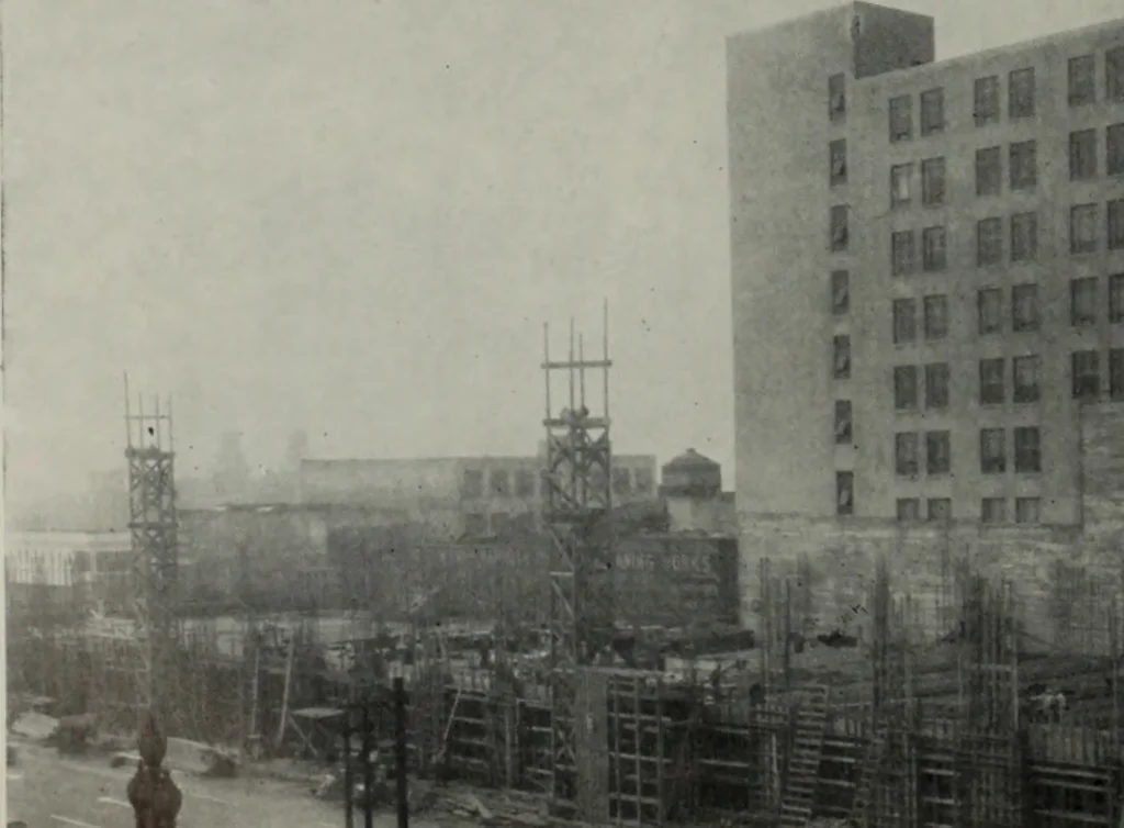 An illustration from Architect and engineer, 1905, leaf 363