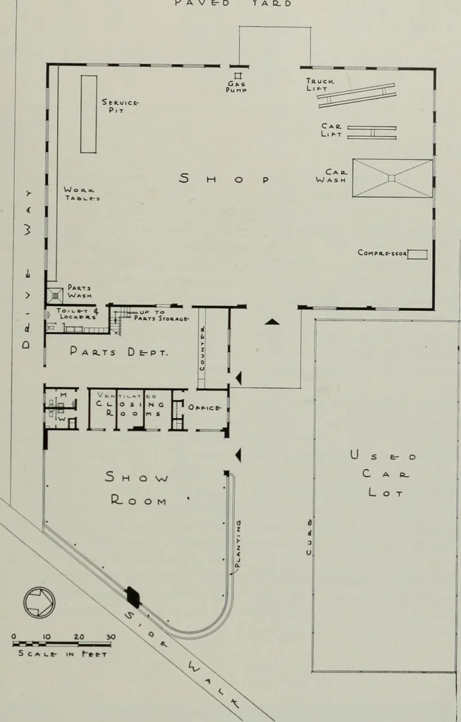 An illustration from Architect and engineer, 1905, leaf 418