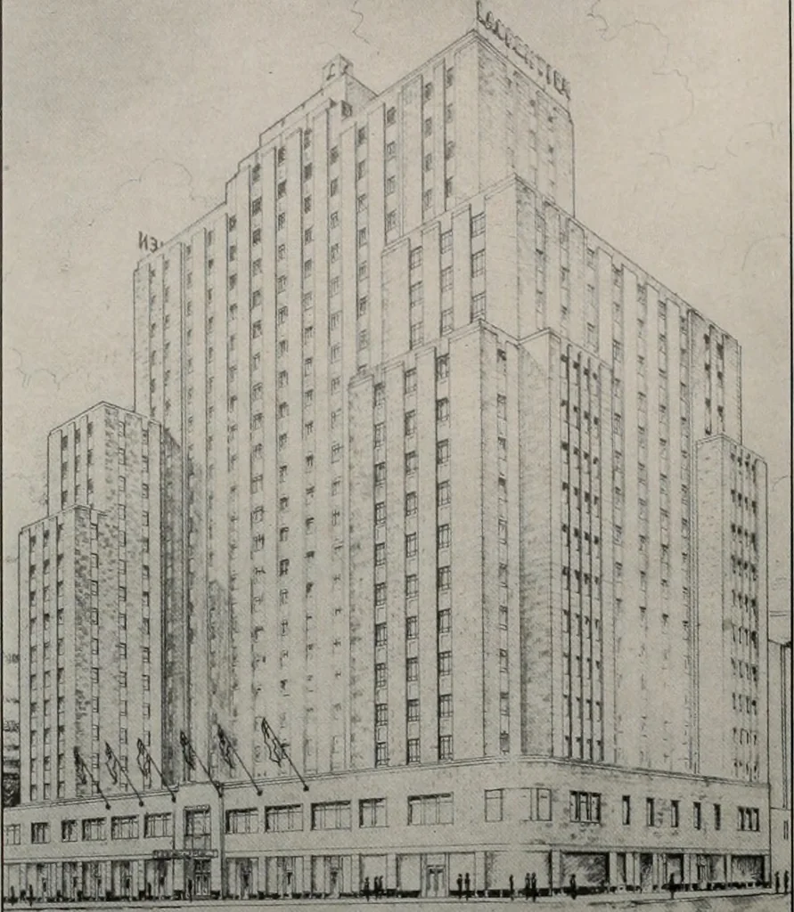 An illustration from Architect and engineer, 1905, leaf 169