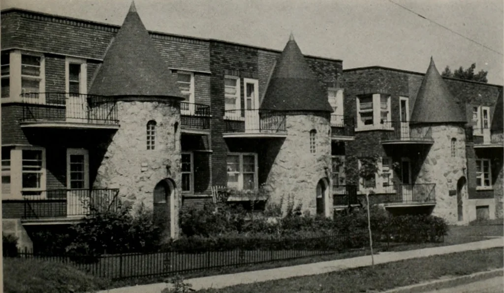 An illustration from Architect and engineer, 1905, leaf 170