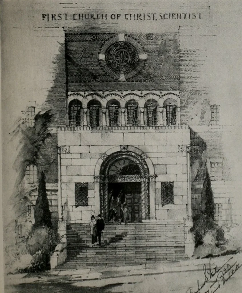 An illustration from Architect and engineer, 1905, leaf 172