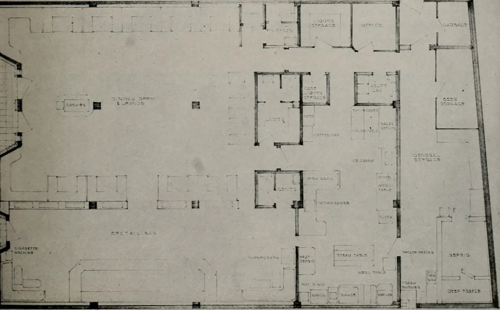 An illustration from Architect and engineer, 1905, leaf 20