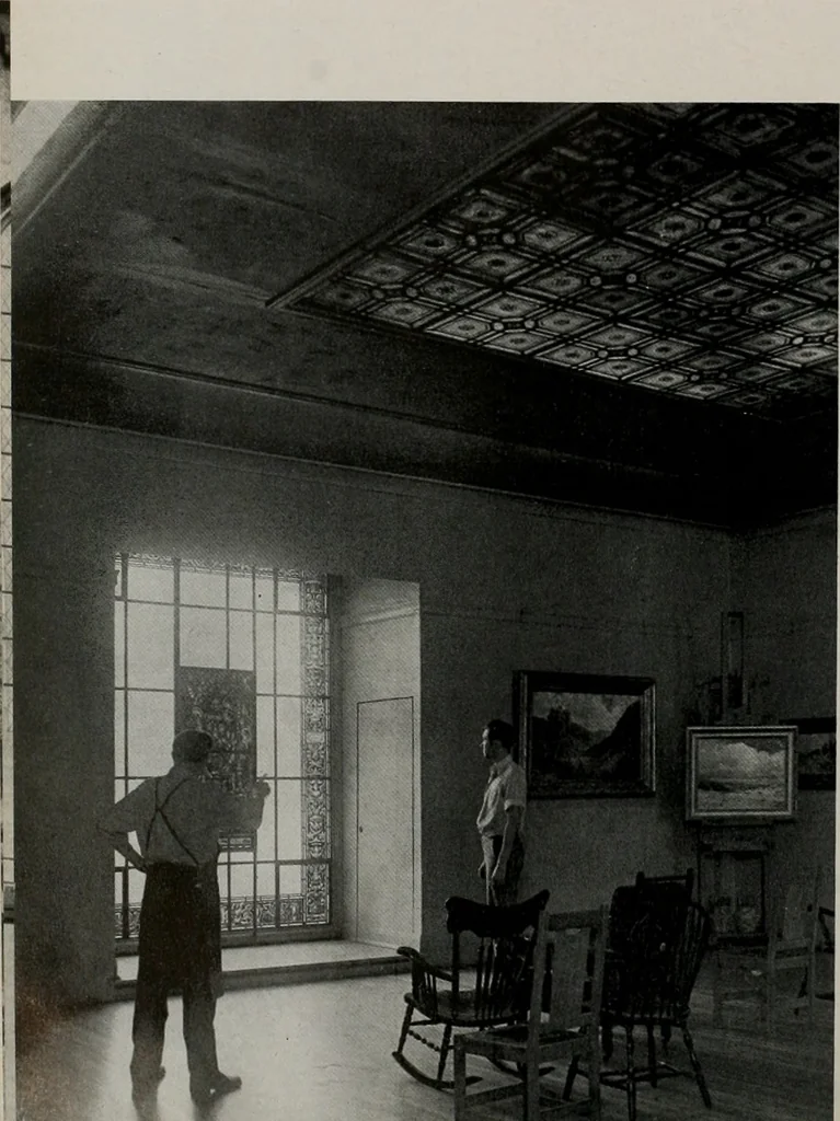 An illustration from Architect and engineer, 1905, leaf 217