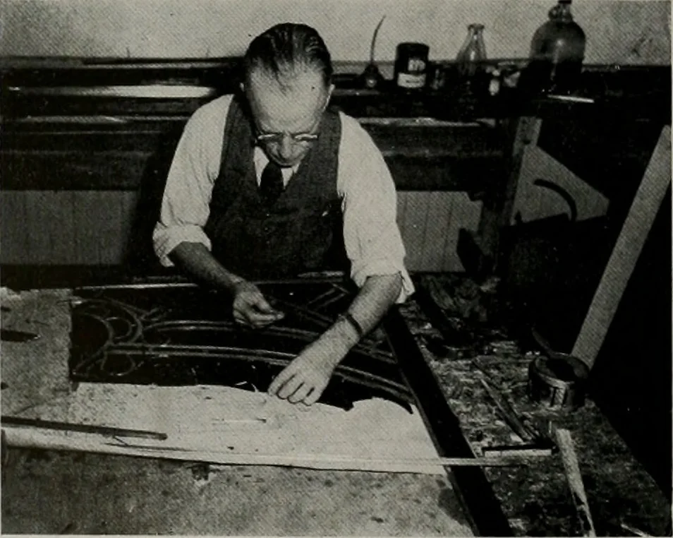 An illustration from Architect and engineer, 1905, leaf 219