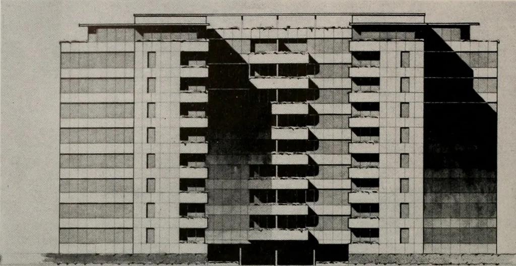 An illustration from Architect and engineer, 1905, leaf 269