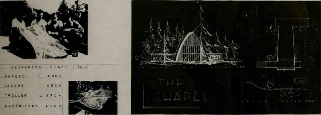 An illustration from Architect and engineer, 1905, leaf 314
