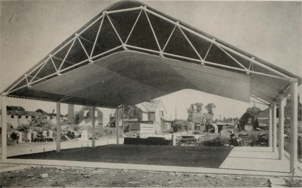 An illustration from Architect and engineer, 1905, leaf 316