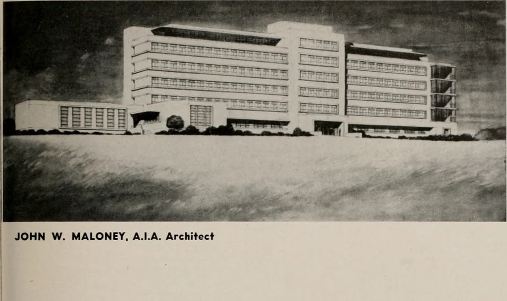 An illustration from Architect and engineer, 1905, leaf 404