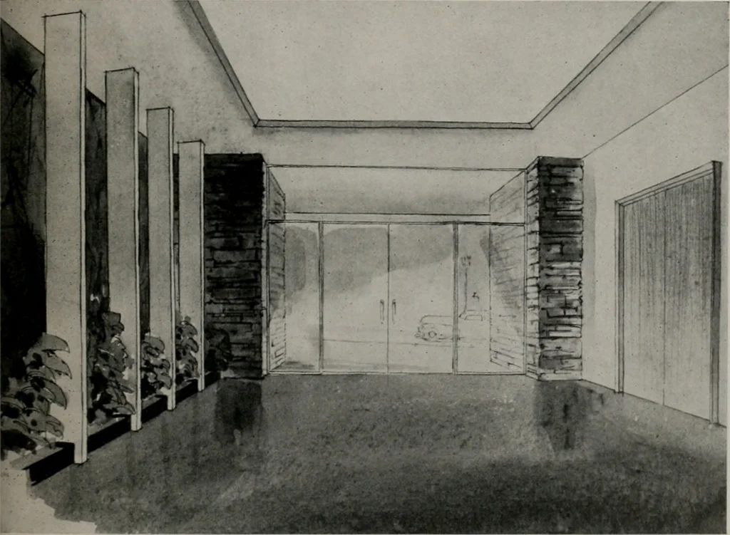 An illustration from Architect and engineer, 1905, leaf 408