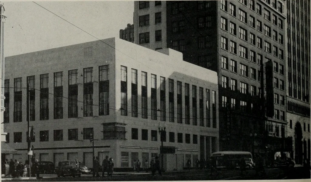 An illustration from Architect and engineer, 1905, leaf 461