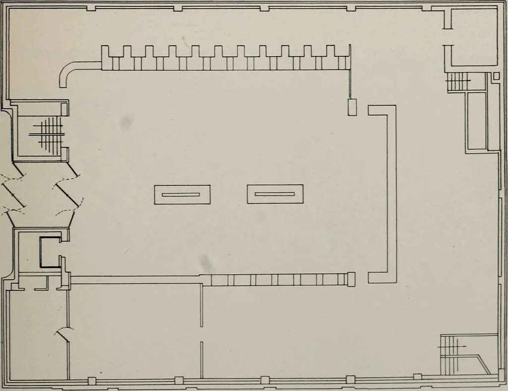 An illustration from Architect and engineer, 1905, leaf 550