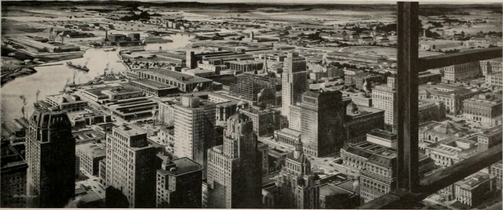 An illustration from Architect and engineer, 1905, leaf 560