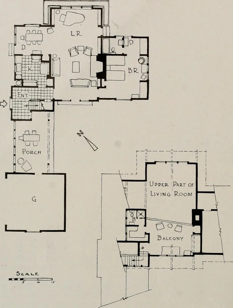 An illustration from Architect and engineer, 1905, leaf 73
