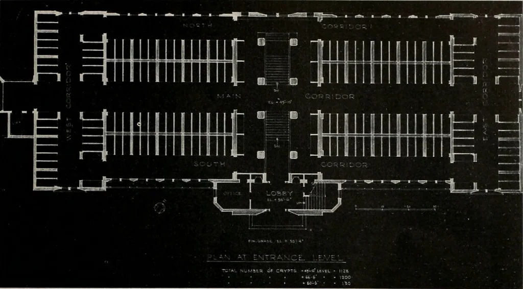 An illustration from Architect and engineer, 1905, leaf 110