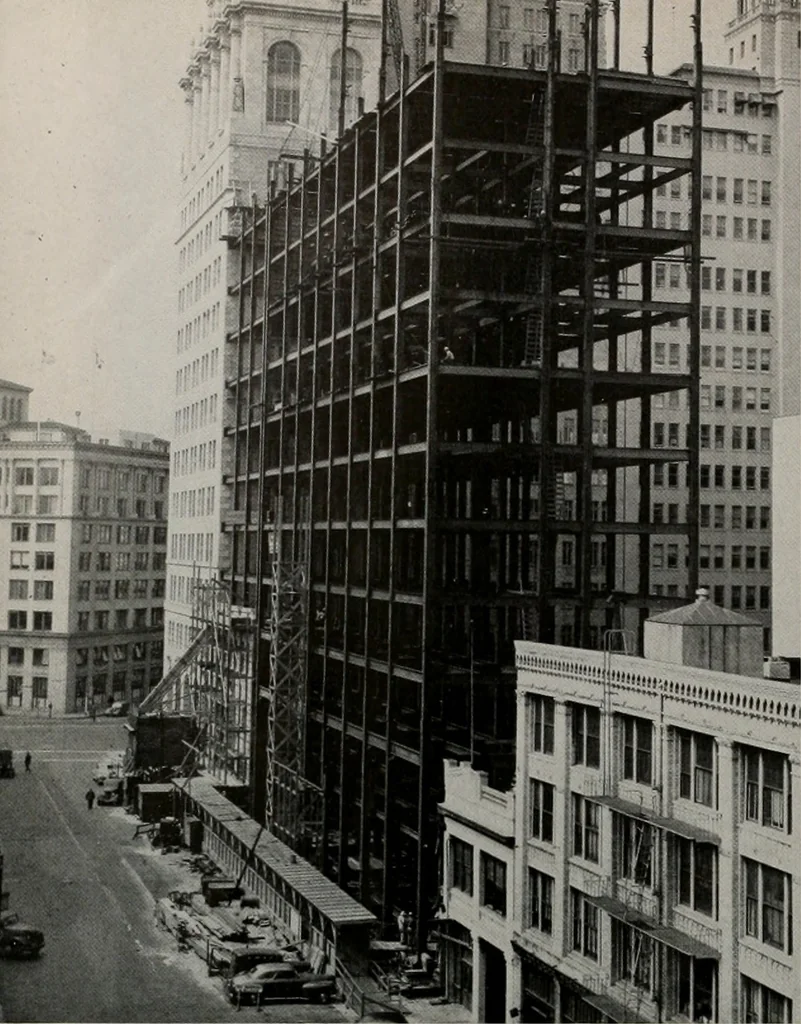 An illustration from Architect and engineer, 1905, leaf 121