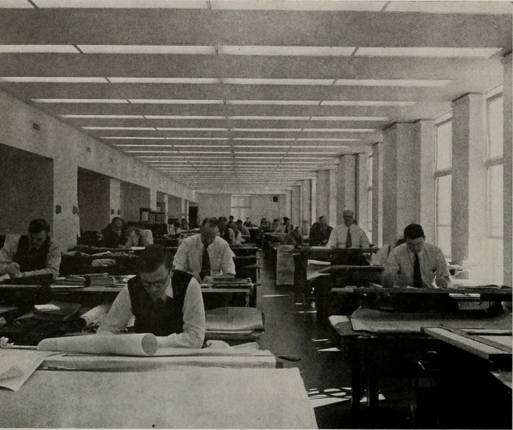 An illustration from Architect and engineer, 1905, leaf 123
