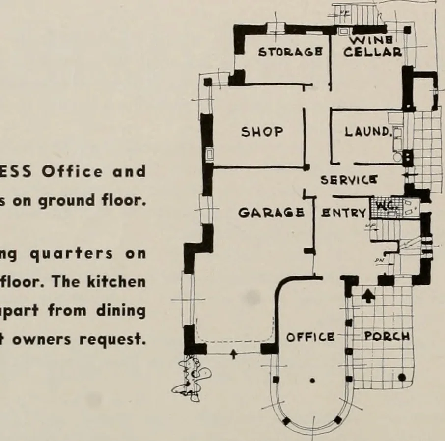 An illustration from Architect and engineer, 1905, leaf 169