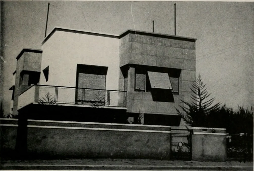 An illustration from Architect and engineer, 1905, leaf 172