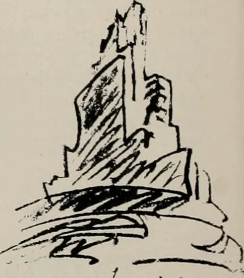 An illustration from Architect and engineer, 1905, leaf 25