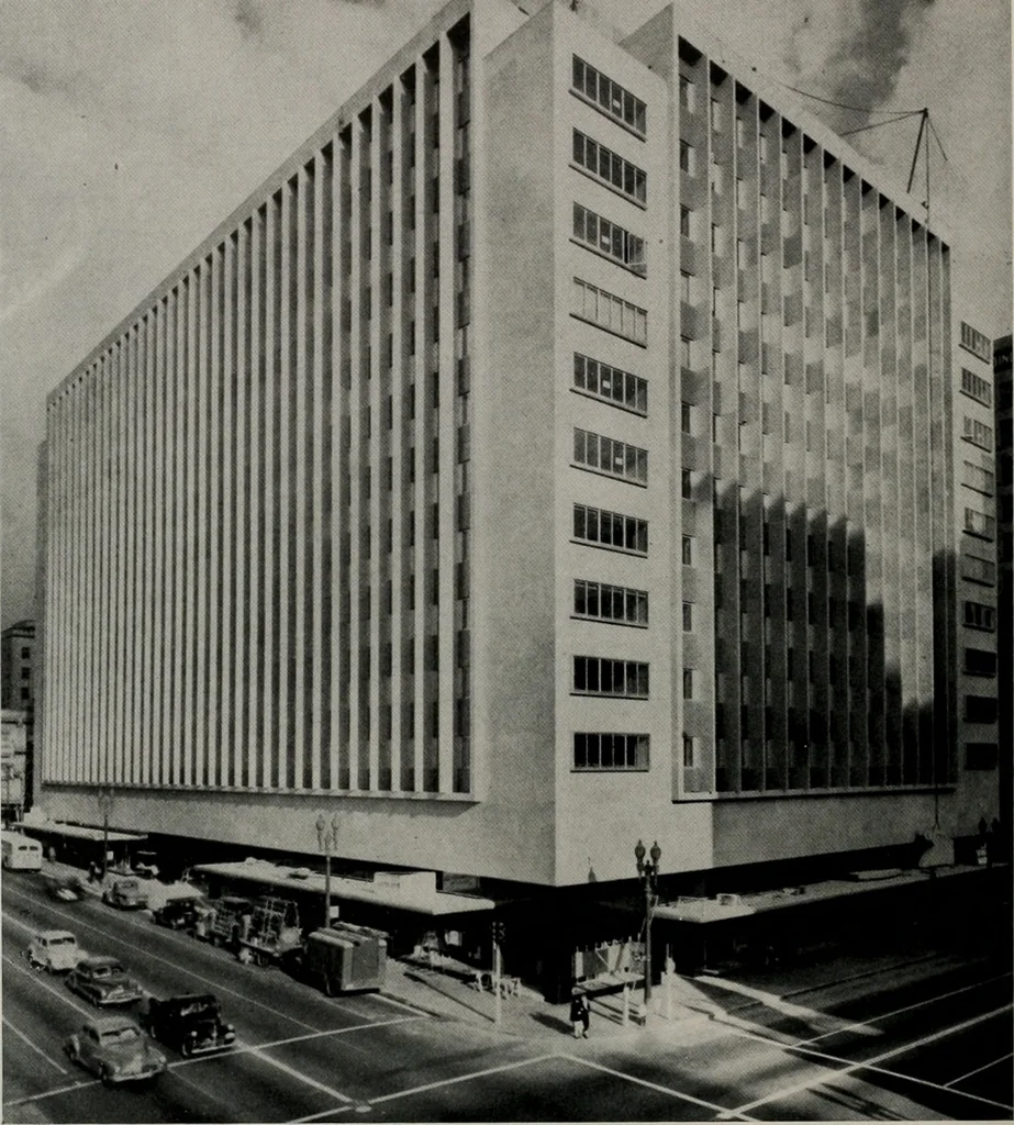 An illustration from Architect and engineer, 1905, leaf 255