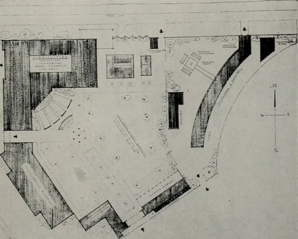 An illustration from Architect and engineer, 1905, leaf 294