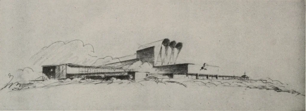 An illustration from Architect and engineer, 1905, leaf 31