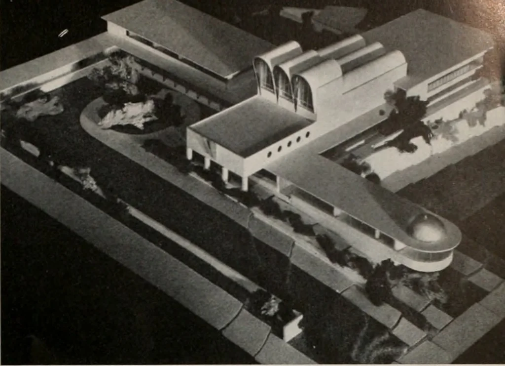 An illustration from Architect and engineer, 1905, leaf 32