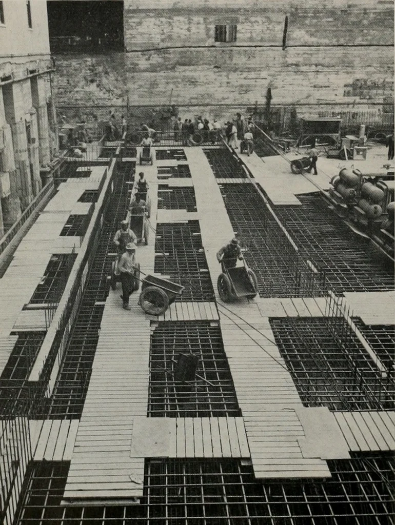 An illustration from Architect and engineer, 1905, leaf 395