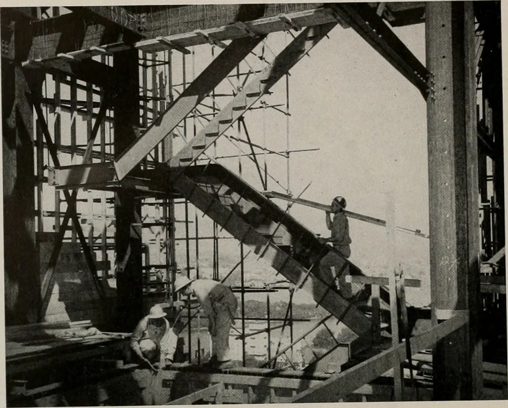 An illustration from Architect and engineer, 1905, leaf 401