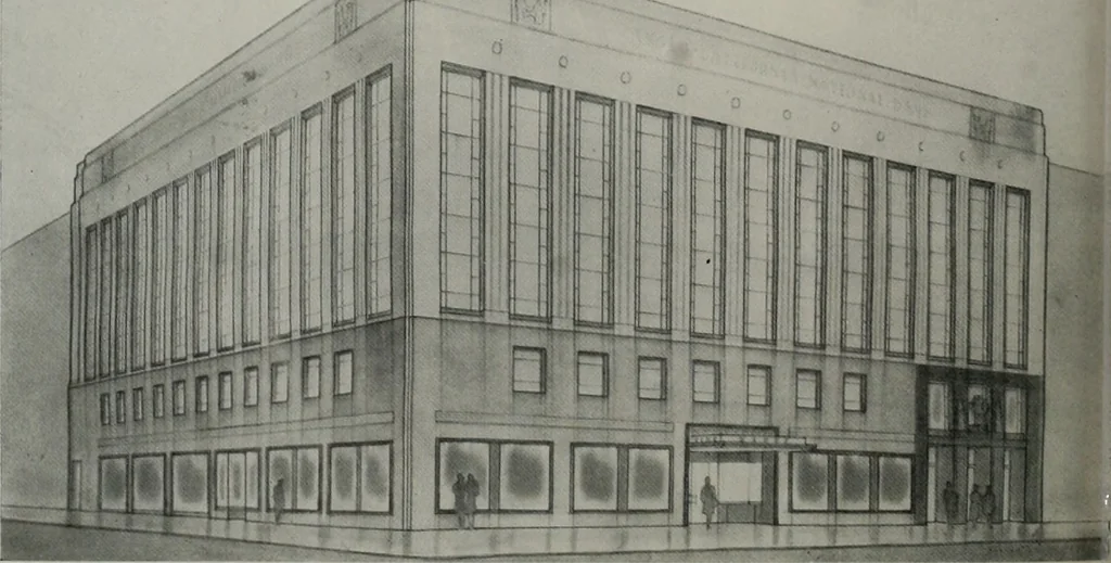 An illustration from Architect and engineer, 1905, leaf 445