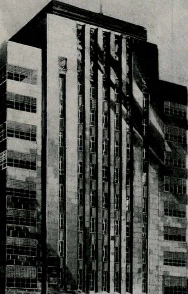 An illustration from Architect and engineer, 1905, leaf 52