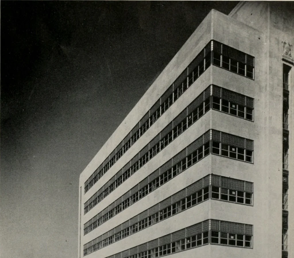 An illustration from Architect and engineer, 1905, leaf 68
