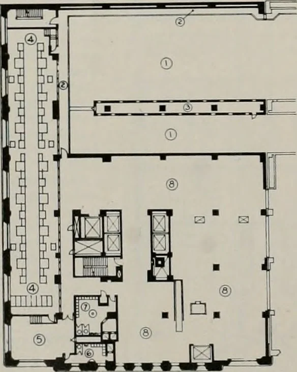 An illustration from Architect and engineer, 1905, leaf 73