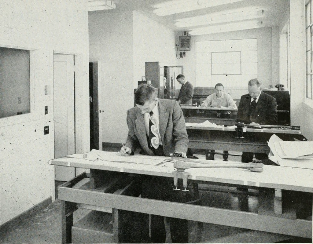An illustration from Architect and engineer, 1905, leaf 116