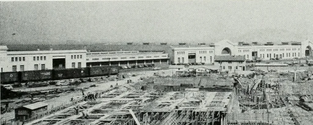 An illustration from Architect and engineer, 1905, leaf 132