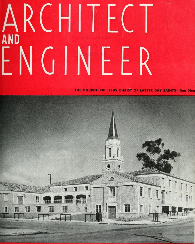An illustration from Architect and engineer, 1905, leaf 156