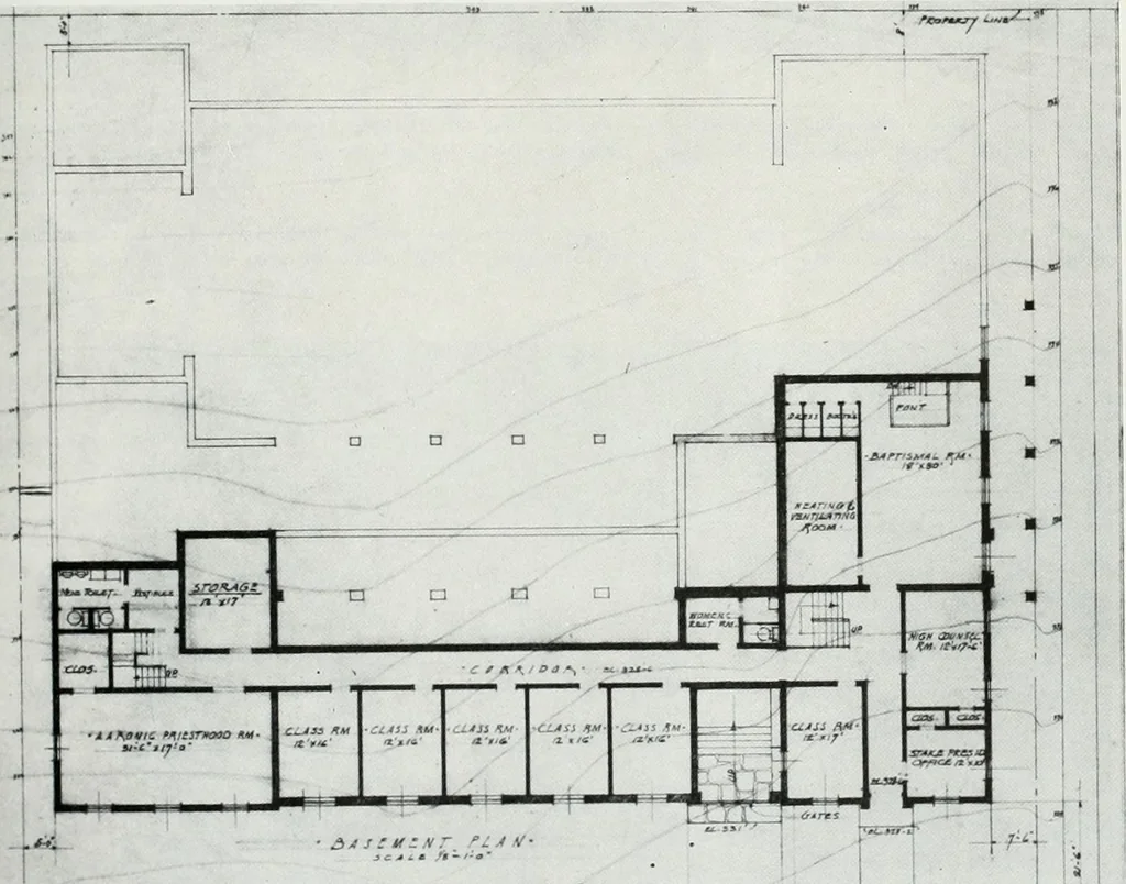 An illustration from Architect and engineer, 1905, leaf 176