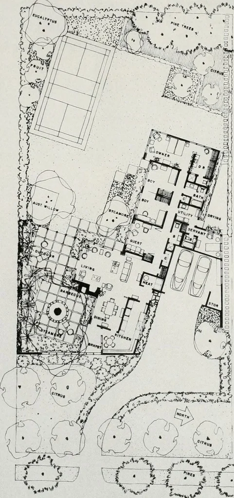 An illustration from Architect and engineer, 1905, leaf 214
