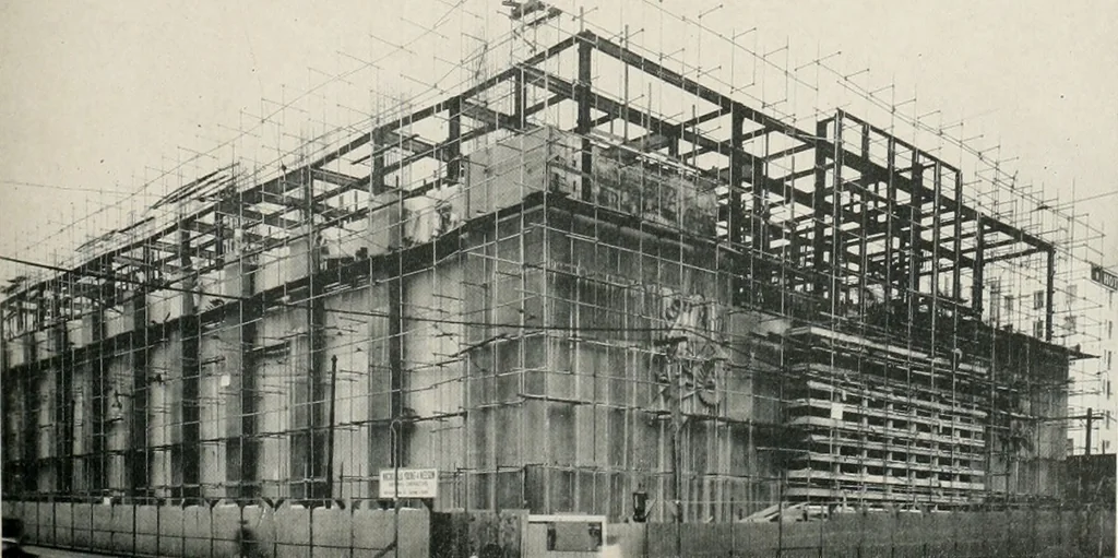 An illustration from Architect and engineer, 1905, leaf 310