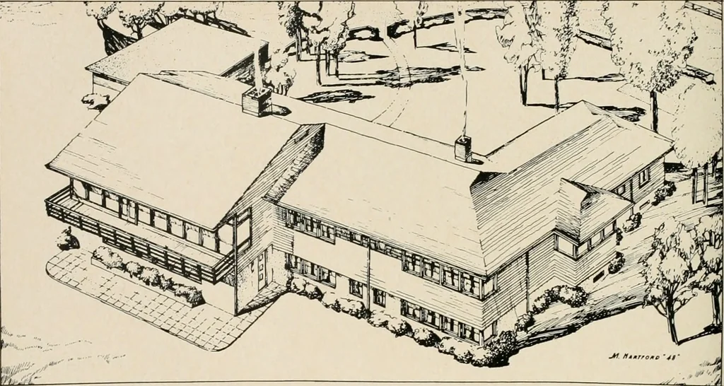 An illustration from Architect and engineer, 1905, leaf 353