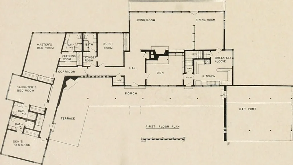An illustration from Architect and engineer, 1905, leaf 353
