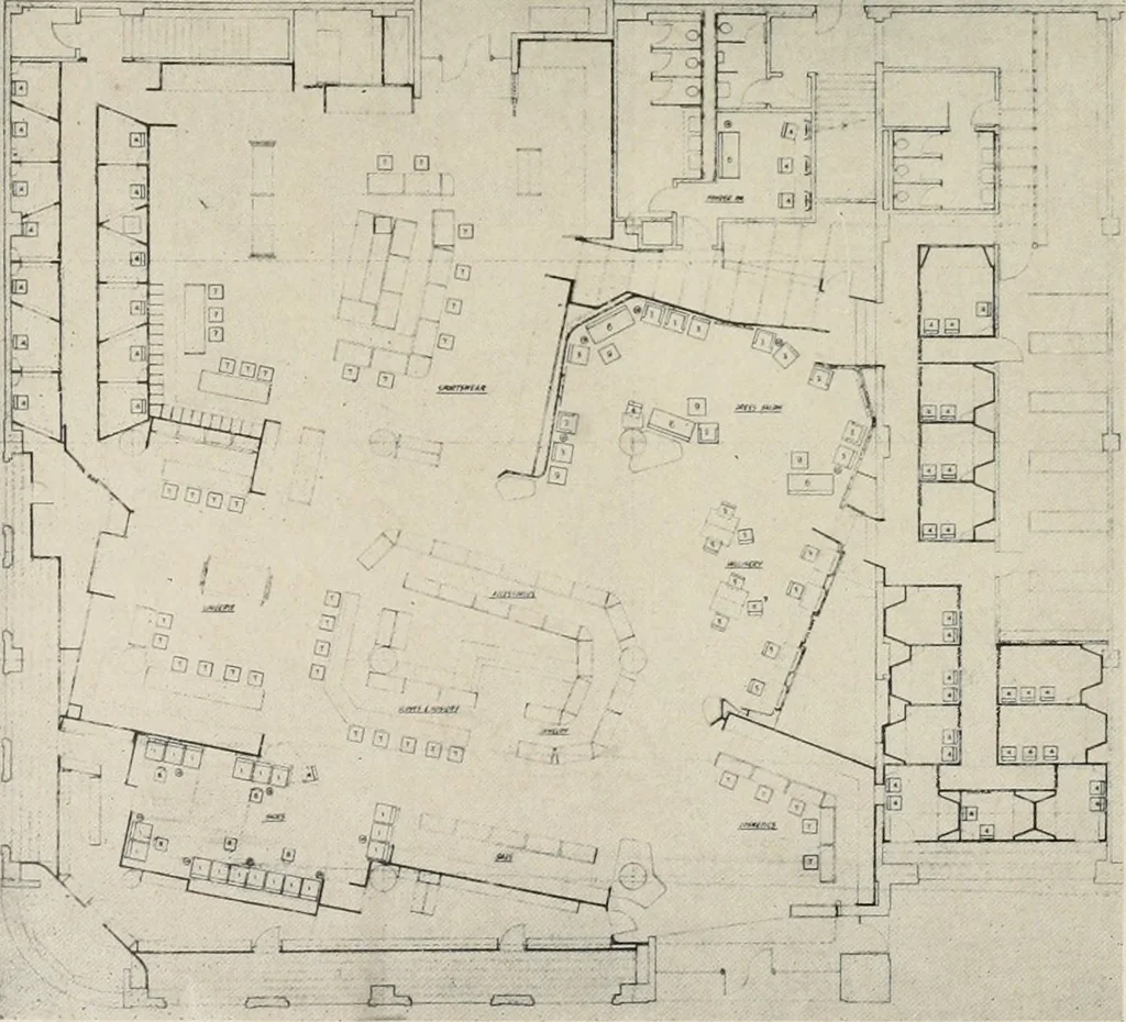 An illustration from Architect and engineer, 1905, leaf 359