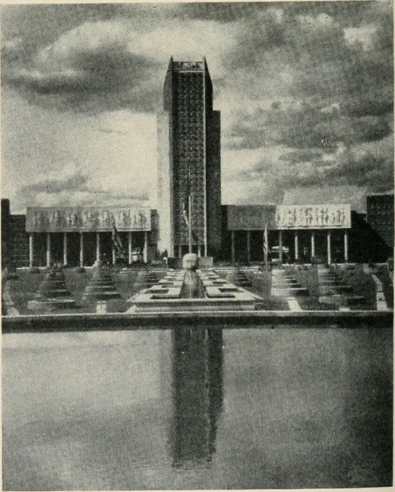 An illustration from Architect and engineer, 1905, leaf 363
